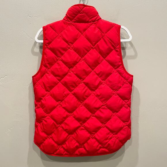 J. Crew Excursion Quilted Vest in Red - Size: Small - Picture 2 of 9